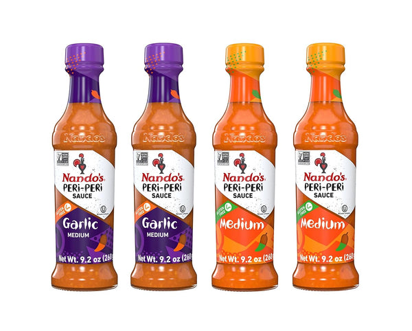 Nando's PERi-PERi Signature Hot Sauce Pack - Our Flavorful Medium Sauce and