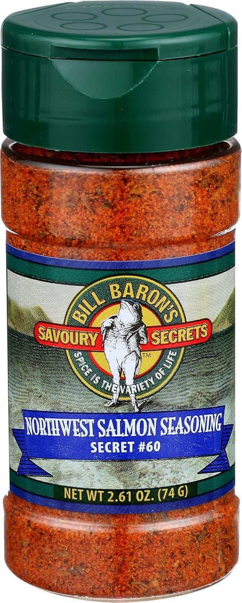 Baron Spices & Seasonings Northwestern Salmon Seasoning, 2.61 OZ