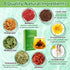 KANGLAI 15 Count Chrysanthemum Goji Berry Tea Bags - Dandelion/Cassia Seed/Gardenia, Vegan, Sugar-Free & Caffeine-Free