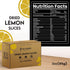 3oz/85gm 23 37 Dried Lemon Slices to Pcs, Citrus Dehydrated Fruit For Cocktails, Lemons For Cocktail and Decor