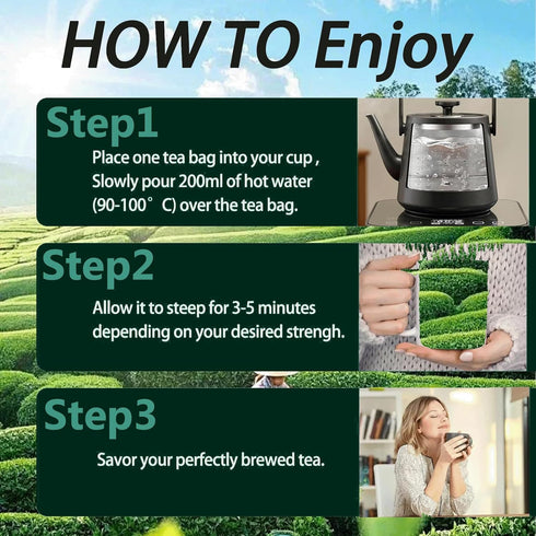 PIPI TEA 4g*25 (1) Oolong,Pipi Oolong Tea, Extra Value Bags Selected Tea Leaves, Cortisol & Calming Tea for Stress