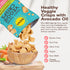 4-Pack, 4 BIENA Tasty Thins Veggie Crisps - Made with Avocado Oil - Low Calorie Veggie Chips for Adults and Kids