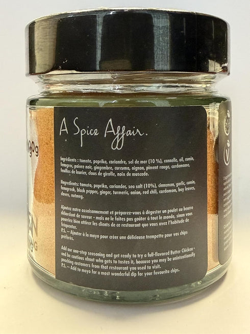 100 (3.5 oz) A Spice Affair Butter Chicken Seasoning | Rich, Creamy Indian Curry Spice Blend | Authentic, Aromatic