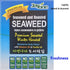 Generic Pack 48) Korean Traditional Roasted Seaweed Snack, Lightly Salted Nori, Dried Seafood Snack (Small