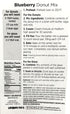 Blueberry Donut Baking Mix - Includes Glaze for Delicious Baked Treats