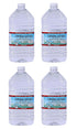 CRYSTAL GEYSER SINCE 1977 NATURAL SPRING WATER PLASTIC JUG 4 CT 512