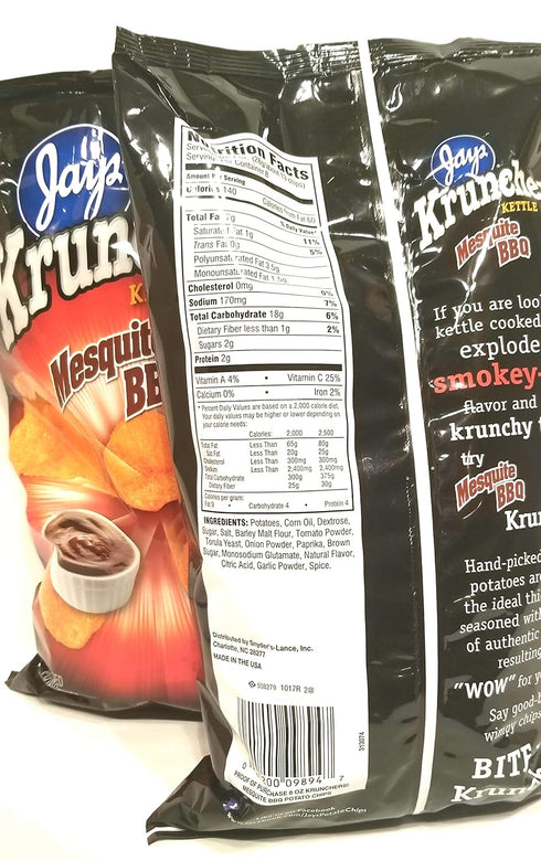 JAY'S EQUIPMENT SEAT COVERS PROTECT YOUR SEATS 2 Pack 8oz JAY'S BIG BAG MESQUITE BBQ KRUNCHERS Potato Chips bags