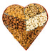 2 Pack Anna and Sarah Premium Mixed Nuts Large Size Heart Shaped Gift Basket, Walnut-Almond-Cashew-Oregon