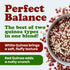 1 Food to Live Organic Raw White and Red Quinoa Blend, Pound Whole, Nutritious, High in Protein and Fiber, Perfect