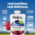 4.22 oz, 6 Count Noka Superfood Fruit Smoothie Pouches, Blueberry Beet, Healthy Snacks with Flax Seed, Plant Protein