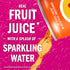 8.4 OZ, 24 IZZE Sparkling Water Juice Beverage Blend, Mango, No Sugar Added, FL Cans