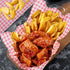 GeeRic 7.87 11.8 Inch 100 Mother's Day Waxed Deli Paper Sheets for Food Wrapping, * Pcs Food Basket Liners