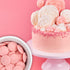 2lb Pink Chocolate Melting Wafers, Bulk Bag, Pink Chocolate, Pink Candy, Melting Chocolate Candy Discs For Baking