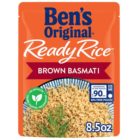 by BEN'S ORIGINAL BEN'S ORIGINAL Ready Rice Brown Basmati Rice, Easy Side Dish, 8.5 oz