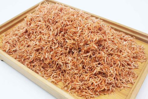 (0.5LB 8oz) Dried Japanese Seafood Small Juvenile Prawns Shrimps Acetes Free Worldwide AIR Mail