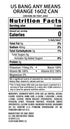 16-Ounce Pack 12 Bang Energy Any Means Orange, Sugar-Free Energy Drink, |