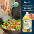 64 oz 1/2 Kevala Organic Extra Virgin Sesame Oil - fl - Gal Sesame Seed Organic Cooking Oil Cold Pressed - Unrefined