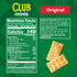 11oz Club Minis Crackers, Lunch Snack, Original, Box