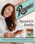 16 oz, Pack 1 Rawmio Chocolate Hazelnut Spread - Stone-Ground Choco Hazelnut Butter with Dietary Fiber, Iron, & Calcium