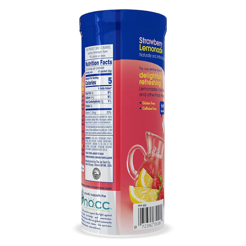 Packs (6 6 (36 Packs) Wyler's Light Pitcher per canister), Strawberry Lemonade Drink Mix, includes canisters Total
