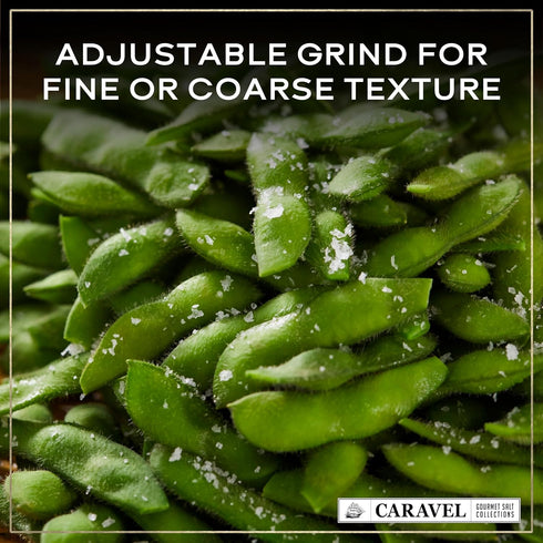 5 oz Alderwood Smoked and Sea Salt Grinder Bundle for Cooking, Finishing and Grilling Manual Salt Grinders for Fine