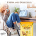 60 Prince of Peace Instant Ginger Honey Crystals with Lemon, Sachets Instant Hot or Cold Beverage Easy to Brew Drink