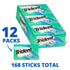 12 Packs 14 (168 Trident Minty Sweet Twist Sugar-Free Chewing Gum, of Pieces Total Pieces)