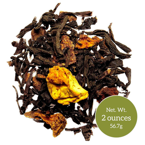 Cozy, 2oz Nelson's Tea Orange Cinnamon Spice Black Tea Infused with Tangy Orange Peel, Aromatic Cinnamon & Zesty Cloves