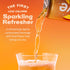 2x 12-Pack WAVE Sparkling Refreshers | Sparkling Juice | Organic Hydration | Low Calorie Drink | | White Tea Peach