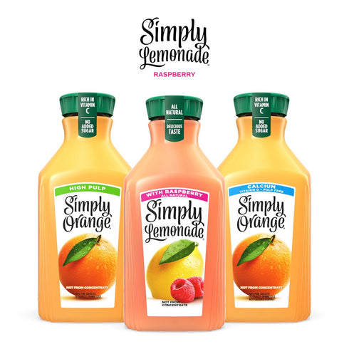 76 oz Simply Lemonade w/Raspberry Bottle, bottle