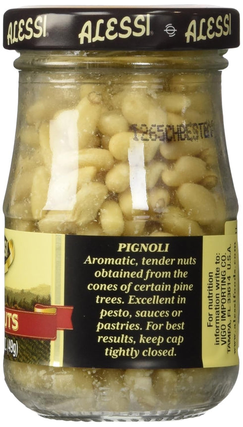 Alessi Pignoli Pine Nuts, White, 1.75 oz