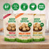 Pack 2.12 (Pack 9) 100% Keep Grazin Grain Free Crunchy Cheese Biscuits - Variety | Ounce of | Gluten & Sugar-Free