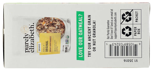 7.6 Purely Elizabeth Apple Harvest Crumble Instant Protein Oatmeal, Ounce