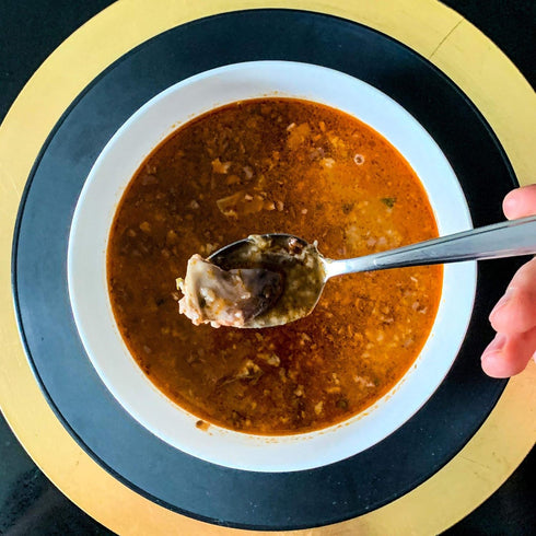 (Pack 2) 1.1 lb 530 Sturgeon Soup, Kharcho with Rice and Walnuts by EcoFood of | g
