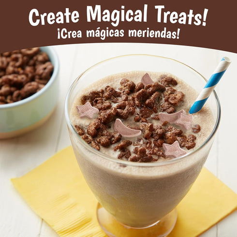 Lucky Charms Chocolatey Cereal with Marshmallows, Kids Breakfast Cereal Made with Whole Grain, 10.6 oz