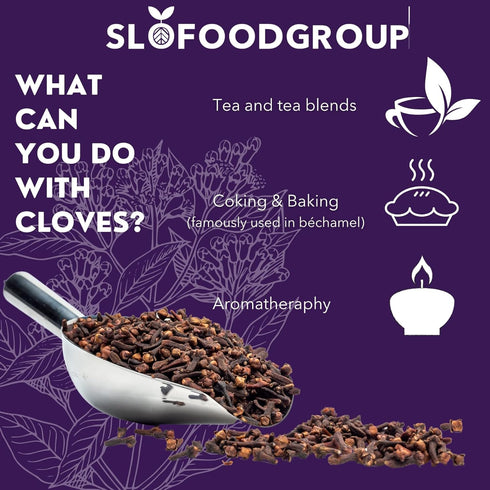 Slofoodgroup Whole Cloves - Hand Picked Cloves, 2 oz