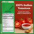 100% 13.8oz (Pack 12) Pom Crushed Tomatoes with Basil - Creamy, Velvety Italian Sauce, No Salt