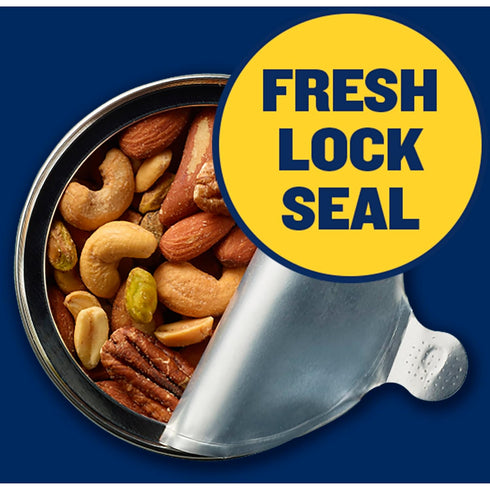 15.25oz (Pack 4) PLANTERS Deluxe Mixed Nuts - Roasted Cashews, Almonds, Brazil Nuts, Pistachios, and Pecans