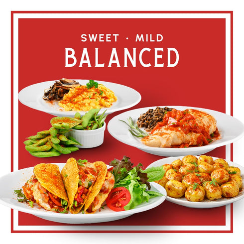 1.1 LB (500g) Snackathon Sweet Hungarian Style Paprika, Bulk Resealable Bag, Mild & Sweet, Vibrant Deep Red, Fine
