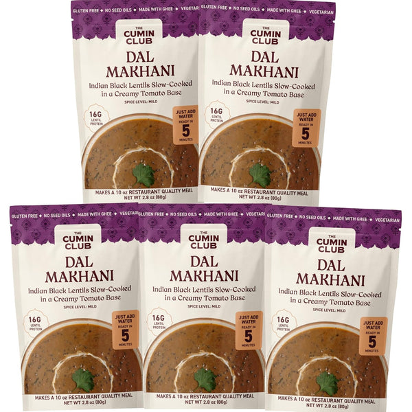 The Cumin Club Dal Makhani (Black Lentils) - Ready to Eat Indian