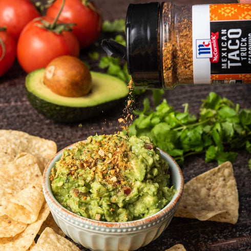 McCormick A Hint of Sea Salt Mexican Taco Truck Seasoning, 4.27 oz