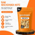 1 lb 100% Oh! Nuts Raw Macadamia Nuts - Macadamia Nuts Unsalted - Jumbo Macadamia - - Natural Snack