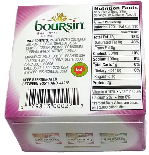Boursin (5 - Shallot and Chive ounce)