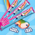 1.32 oz (Pack 24) SweeTARTS Mega Filled Ropes Candy, Twisted Rainbow Punch, Sweet and Tart