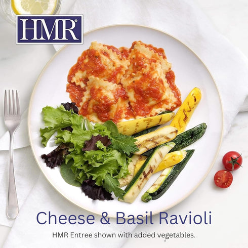 5-Pack HMR Entrees Meals Variety | Low Calorie Premade Microwave Meals for Weight Loss | Ready to Eat Dinner | Includes