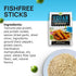 4-Pack ~1 Creative Pea Fish-Style Mix | Makes kg | Shelf-Stable Vegan Protein | Just Add Water & Oil | Easy Fish Cakes