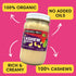 16 (Pack 2) Wilderness Poets, Organic Cashew Butter - Raw, Vegan, Paleo, No Added Sugar - Ounce of - Glass Jar