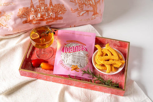(4oz) Joanie's Cheese Straws - Spicy Crisp Cheddar - Authentic Southern Snack - Large Bag