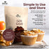 100% (0.55 lb) AKSHAR Ayurveda - Organic Date Sugar, Raw Organic Sugar Alternative for Baking and Desserts High Fiber