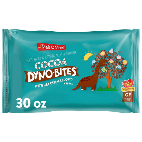 Malt-O-Meal Cocoa Dyno Bites with Marshmallows Gluten Free Breakfast Cereal, Cocoa Crispy